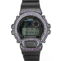Casio Purple G-Shock Watch Bezel With Crystals 5 Casio Purple G-Shock Watch Bezel With Crystals -PNZ Watches Shop watch bezels purple g shock bezel with crystals 3