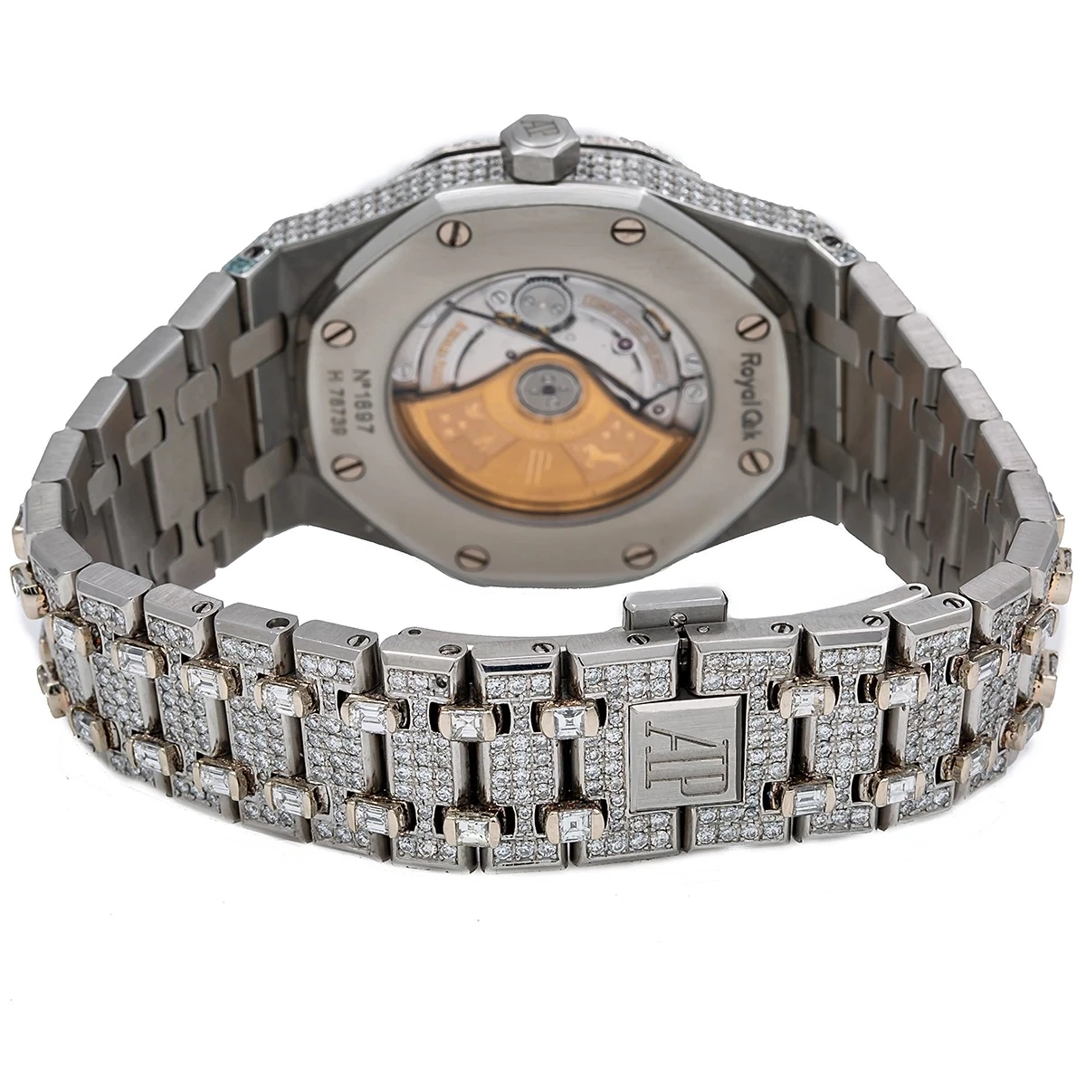 41mm Audemars Piguet Royal Oak Bust Down Men's Diamond Watch 29.75ct 2 41mm Audemars Piguet Royal Oak Bust Down Men's Diamond Watch 29.75ct - Image 2