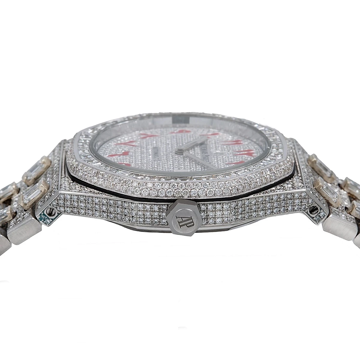 41mm Audemars Piguet Royal Oak Bust Down Men's Diamond Watch 29.75ct 3 41mm Audemars Piguet Royal Oak Bust Down Men's Diamond Watch 29.75ct - Image 3