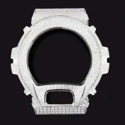 Casio White Ice G-Shock Bezel With Crystals