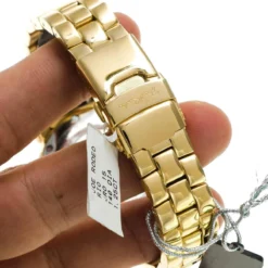 Women's Diamond JoJo Watch 1.25ct Yellow Gold Pink MOP -PNZ Watches Shop womens diamond jojo watch 125ct yellow gold pink mop p 8954 back2