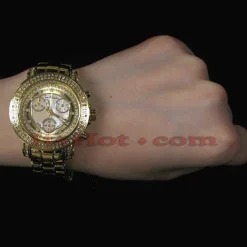 Women's Diamond JoJo Watch 1.25ct Yellow Gold Pink MOP -PNZ Watches Shop womens diamond jojo watch 125ct yellow gold pink mop p 8954bod