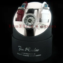 Women's Joe Rodeo Beverly Diamond Watch 1.35ct Black -PNZ Watches Shop womens joe rodeo beverly diamond watch 135ct black p 8960box