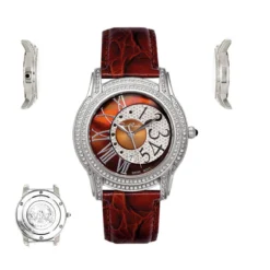 Women's Joe Rodeo Diamond Watch 1.35ct Chocolate Beverly -PNZ Watches Shop womens joe rodeo diamond watch 135ct brass beverly p 8963 main2