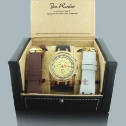 Yellow Gold Tone Joe Rodeo Men's Diamond Watch 2.20ct Master 13 Yellow Gold Tone Joe Rodeo Men's Diamond Watch 2.20ct Master -PNZ Watches Shop yellow gold tone watches joe rodeo mens diamond watch 220ct master 4